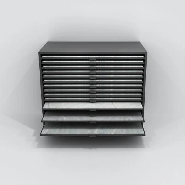 Комбинирана висяща стойка за чекмедже за плочки